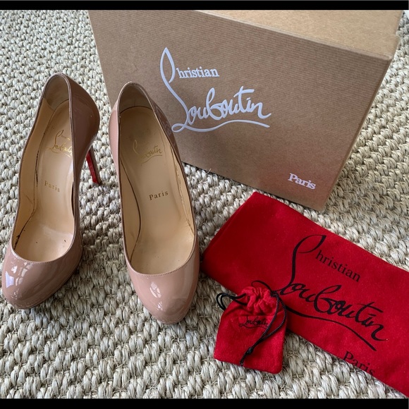 Christian Louboutin Shoes - Christian Louboutin Neofilo nude patent